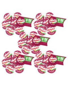 Babybel Mini Sharp Original Cheese Wheels, 1 Oz, 6 Wheels Per Pack, Case Of 5 Packs