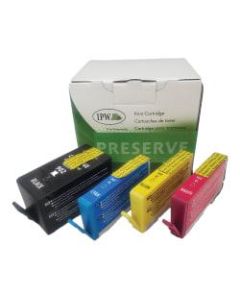 IPW Preserve 140-902-ODP Remanufactured High-Yield Ink Cartridges Replacement For HP 902XL, Black/Cyan/Magenta/Yellow, Pack Of 4 Cartridges