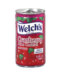 Welchs Cranberry Cocktail, 5.5 Oz, Case Of 48