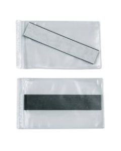 SuperScan Vinyl Envelopes, 4in x 6in, Clear, Pack Of 50