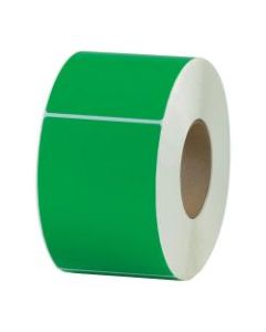 Office Depot Brand Colored Rectangle Thermal Transfer Labels, THL130DN, 4in x 6in, Dark Green, 1,000 Labels Per Roll, Pack Of 4 Rolls