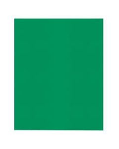 Office Depot Brand 2-Pocket Textured Paper Folders, Green, Pack Of 10