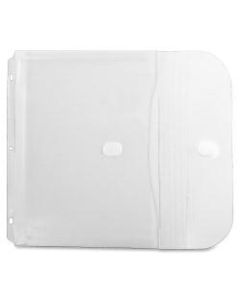C-Line Super Heavyweight Poly Binder Pockets - Clear, Side Loading, 11 x 8-1/2, 5/PK, 57537