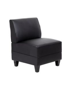 Boss Office Products Sectional Seating Sofa, Chair With No Arms, Black