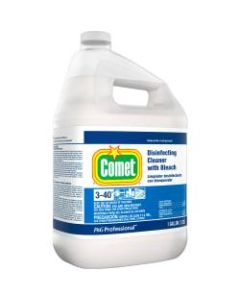 Comet Professional Disinfecting Cleaner With Bleach, 128 Oz, Case Of 3 Jugs