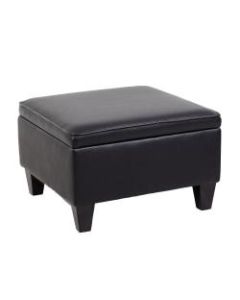 Boss Office Products Sectional Seating Sofa Ottoman, Black