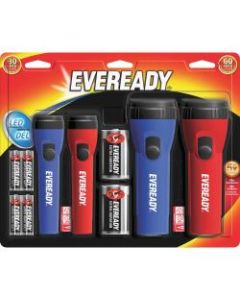 Energizer LED Flashlight Combo Pack - Bulb - D - Red, Blue