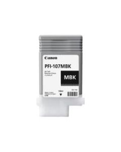 Canon PFI-107 MBK - 130 ml - matte black - original - ink tank - for imagePROGRAF iPF670, iPF680, iPF685, iPF770, iPF780, iPF785