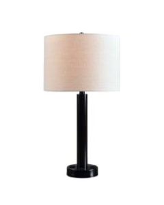 Kenroy Home Hemlock Table Lamp With 2 Outlets, 21inH, Oil-Rubbed Bronze