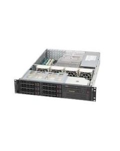 Supermicro SC823TQ-650LPB Chassis - Rack-mountable - Black