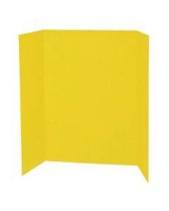 Pacon Presentation Boards, 48in x 36in, Yellow, Pack Of 6 Boards
