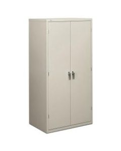 HON Brigade 5-Shelf Storage Cabinet, Adjustable Shelves, 72inH x 36inW x 24-1/4inD, Light Gray