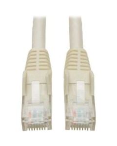 Tripp Lite 1ft Cat6 Gigabit Snagless Molded Patch Cable RJ45 M/M White 1ft - Category 6 - 1ft - 1 x RJ-45 Male Network - 1 x RJ-45 Male Network - White