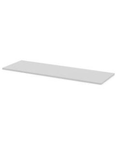 Lorell Width-Adjustable Training Table Top, 72in x 24in, Gray