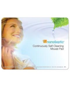 NanoSeptic Self-Cleaning Mouse Pad, 7in x 9in, Multicolor