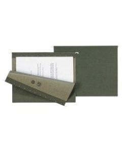 Smead Premium-Quality Hanging Folders, Letter Size (8-1/2in x 11in), Green, Box Of 25 (