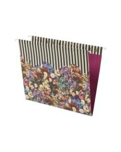 Nicole Miller Hanging File Folders, Letter Size, Flower, Pack Of 6