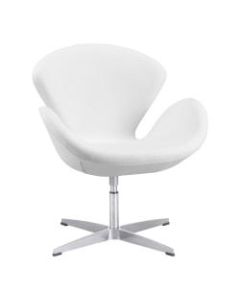 Zuo Modern Pori Arm Chair, White
