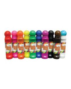 Crafty Dab Poster Paint, 1.62 Oz, Assorted Colors, Pack Of 10