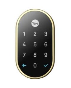 Google Nest Yale Lock - Touchscreen - Wireless LANPolished Brass
