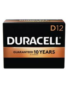 Duracell Coppertop D Alkaline Batteries, Box Of 12