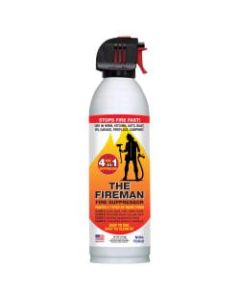 Bare Ground Solutions 1 Shot Fire Extinguisher In A Can, Class A - D, 8 Oz