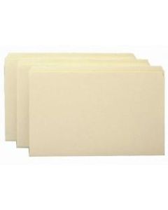 Smead Reinforced Tab Manila File Folders, Legal Size, Straight Cut, Box Of 100