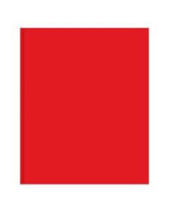 Office Depot Brand 2-Pocket Paper Folder with Prongs, Letter Size, Red