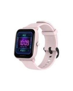 Amazfit Bip U Pro - Pink - smart watch with strap - silicone rubber - pink - display 1.43in - Bluetooth - 1.09 oz