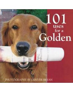 Willow Creek Press 5-1/2in x 5-1/2in Hardcover Gift Book, 101 Uses For A Golden