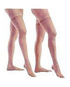 Relief Therapeutic Support Unisex Thigh High Stockings, 20-30 mmHg, Closed Toe, Medium (Ankle Circumference: 8 3/8in-9 7/8in, Calf Circumference: 11 7/8in-16 1/2in, Thigh Circumference: 18 1/8in-27 1/2in) 1/Each