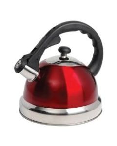 Mr. Coffee 1.7-Quart Tea Kettle, Claredale, Red