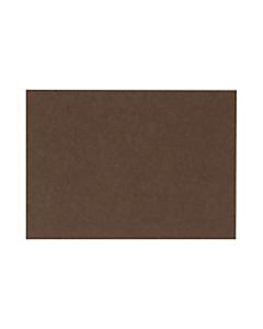 LUX Mini Flat Cards, #17, 2 9/16in x 3 9/16in, Chocolate Brown, Pack Of 1,000