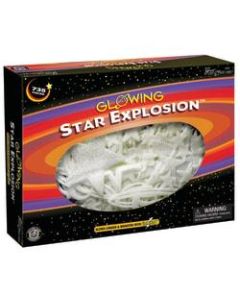 University Games Great Explorations 735-Piece Star Explosion Set, White Fluorescent