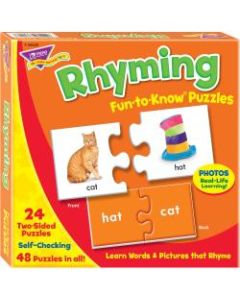 Trend Rhyming Puzzle Set - 3+48 Piece