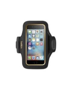 Belkin Slim-Fit Plus Carrying Case (Armband) Apple iPhone 6 Smartphone - Blacktop - Neoprene, Fabric - Armband - Retail