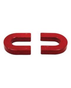 Dowling Magnets Horseshoe Magnets, 1 1/4in, Red, Grade 1 - Grade 7, Pack Of 25 Magnets