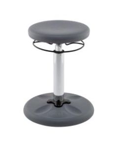 Kore Kids Adjustable Wobble Chair, 15-1/2in to 21-1/2inH, Gray