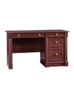 Sauder Palladia 54inW Computer Desk, Select Cherry