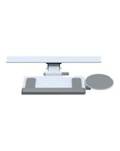 Humanscale 6G White Mechanism with Standard Platform - Keyboard and mouse platform with wrist pillow - white
