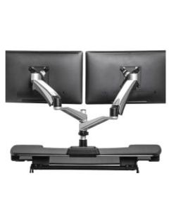 Vari Dual-Monitor Arm 360, Gray
