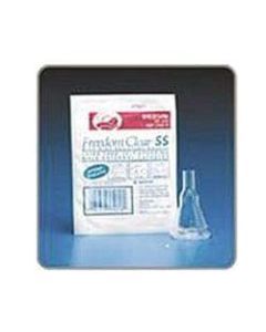 Freedom Clear SS Male External Catheter, Medium, 28mm, Color Code: Red, Box Of 100