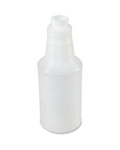 Genuine Joe 24 oz. Plastic Bottle with Graduations - Suitable For Cleaning - 24 / Carton - Translucent