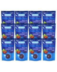 RESTORZ HealthRight Restful Sleep Melatonin Gummies, 14 Gummies Per Pack, Case Of 12 Packs