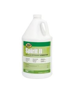 Zep Spirit II Quarternary Ammonium Disinfectant, 1 Gallon Bottle, Case Of 4 Bottles