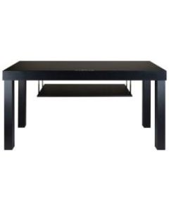 iLive Entertainment Table With Bluetooth Speakers, 21-11/16inH x 15-7/8inW x 39-1/2inD, Black