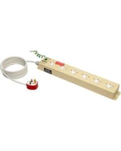 Tripp Lite Safe-IT UK BS-1363 Medical-Grade Power Strip with 6 UK Outlets, 3m Cord - BS 1363/A - 6 x BS 1363/A - 10 ft Cord - 13 A Current - 230 V AC Voltage