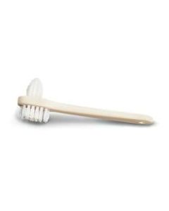 Medline Denture Brushes, Ivory, 24 Brushes Per Box, Case Of 6 Boxes