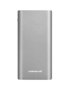 Volkano Brawn Slim Power Bank, 8,000 mAh, Silver, VK-9009-SL