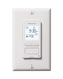 Honeywell ECONOSwitch Programmable Light Switch Timer, White, RPLS540A1002U